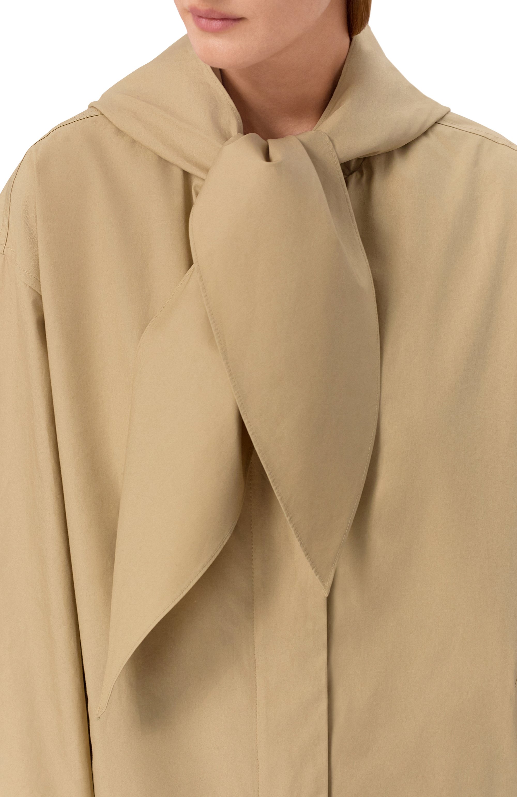 Хлопковая куртка TOTEME, арт. 262-WR00292-FB0633, фото 5