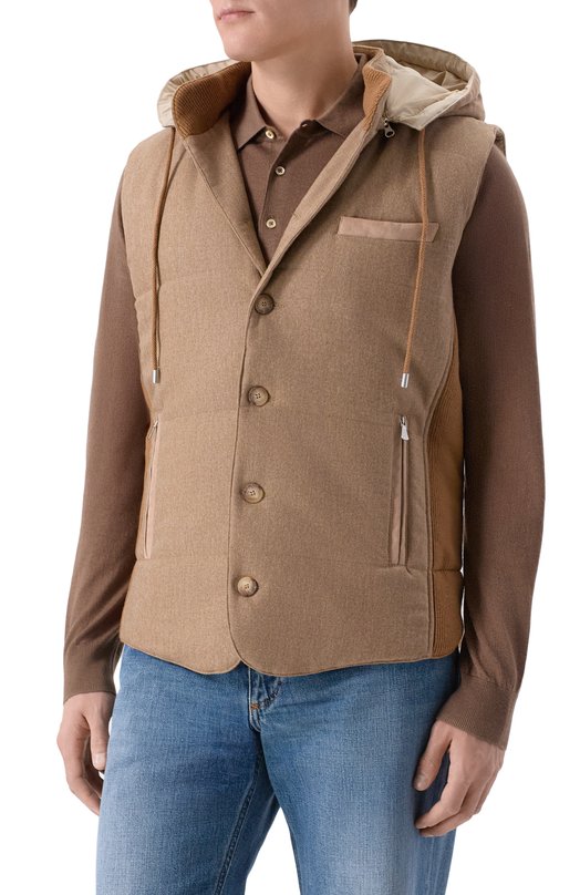 Утепленный жилет Gran Sasso 23192/51303 Бежевый  23192/51303 Фото 3