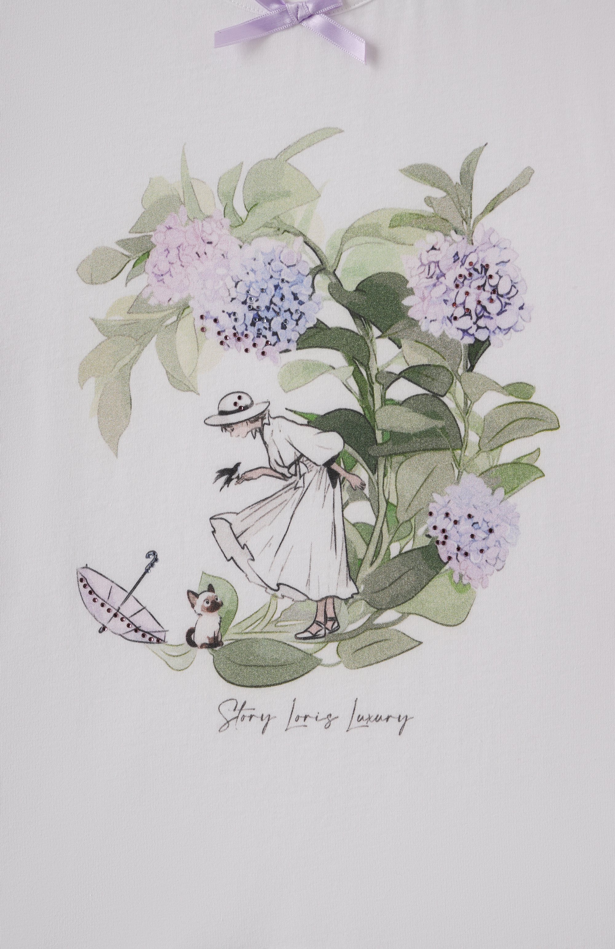 Пижама из хлопка и вискозы STORY LORIS, арт. 35251, фото 6