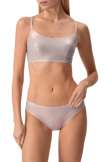 Трусы-слипы CHANTELLE серого цвета по цене 3440 руб., арт. C11DA3, фото 2 Трусы-слипы CHANTELLE, арт. C11DA3, фото 2