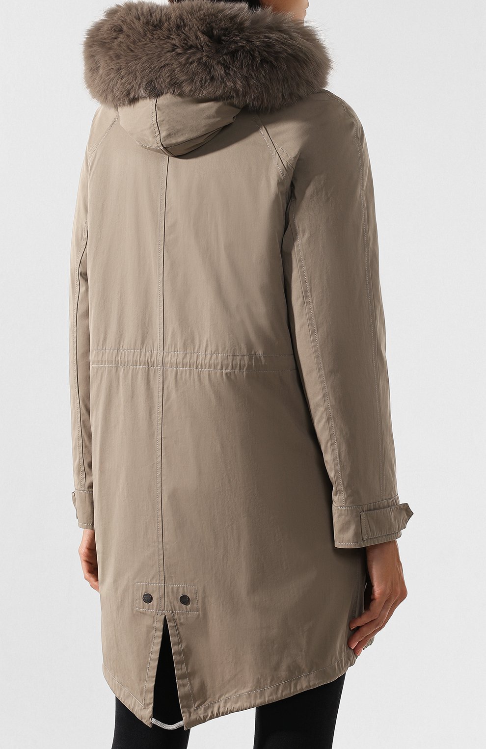 Парка с меховой подкладкой YS ARMY PARIS, арт. 20WFM01695F53X, фото 4
