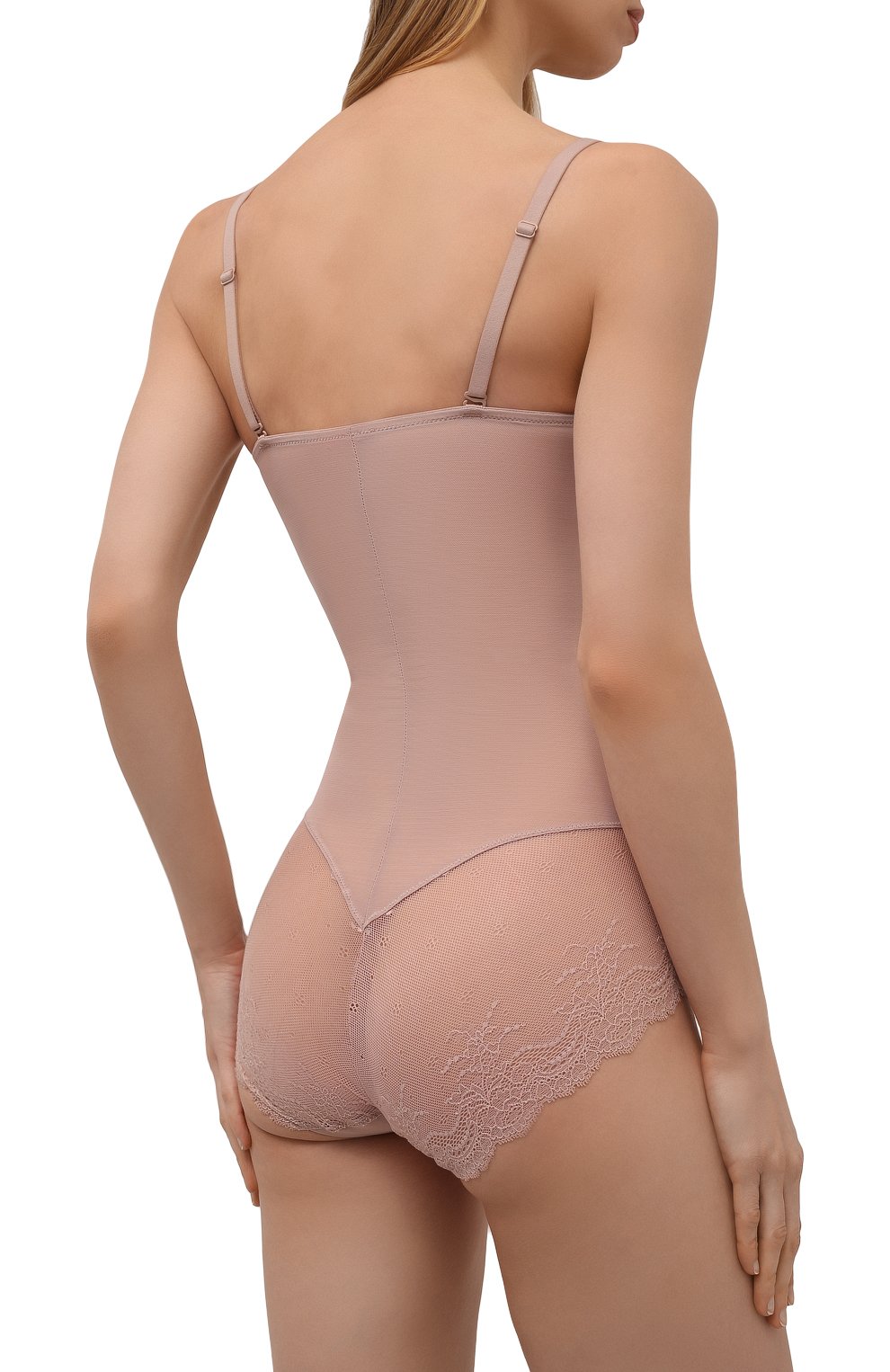 Боди SPANX бежевого цвета по цене 11350 руб., арт. 10219R, фото 3 Боди SPANX, арт. 10219R, фото 3