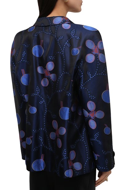 Шелковый жакет GIORGIO ARMANI, арт. 1WHGG0NU/T02QW, фото 4