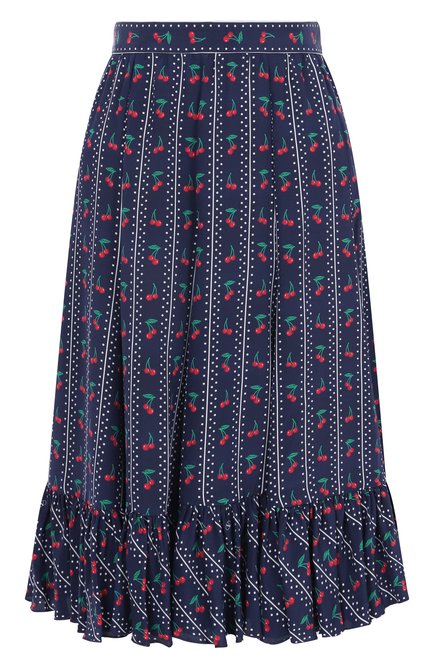 Женская шелковая юбка VALENTINO, арт. 7B3RADK6/9FR