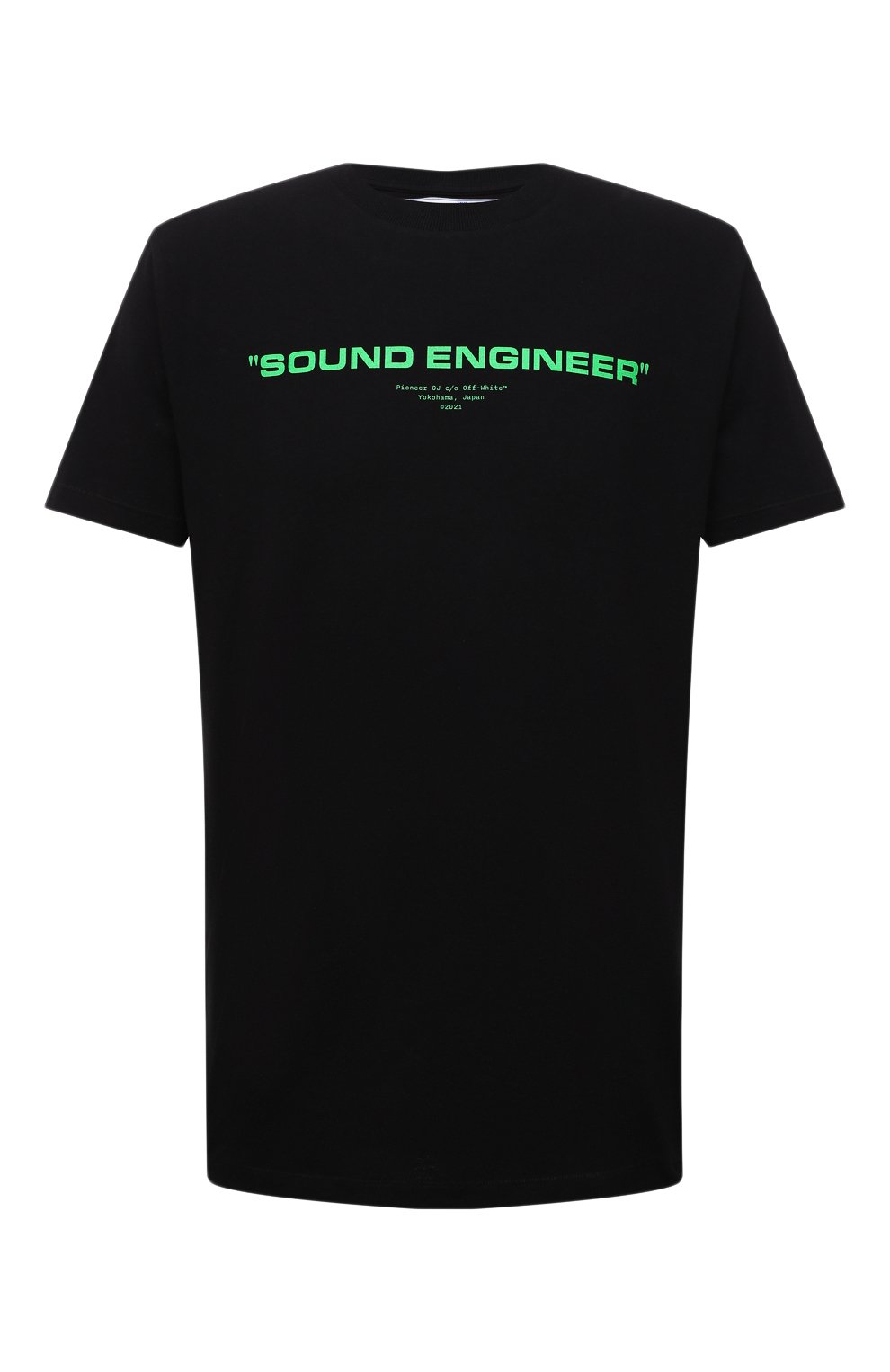 Хлопковая футболка OFF-WHITE, арт. 0MAA027G21JER002, фото 1