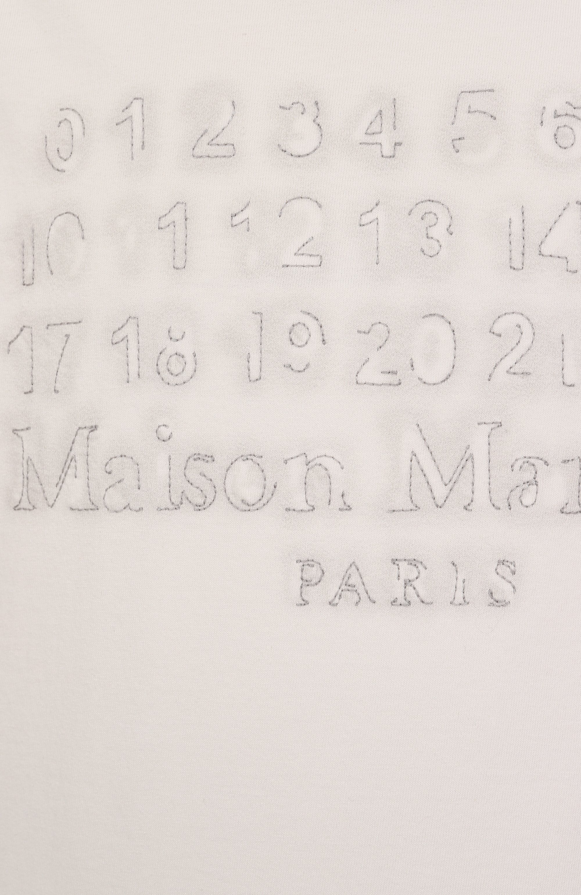 Хлопковая футболка MAISON MARGIELA, арт. S50GC0705/S24567, фото 6