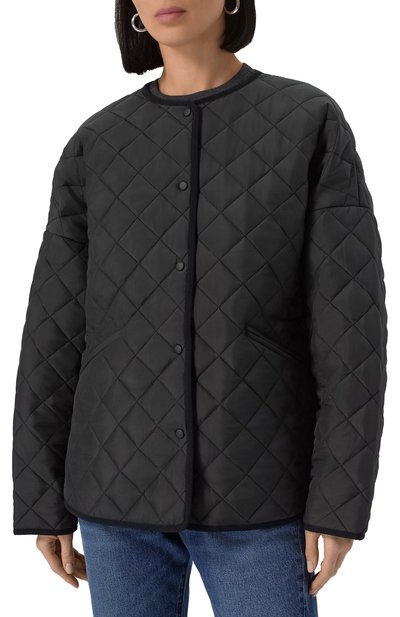 Утепленная куртка TOTEME черного цвета по цене 73800 руб., арт. 211-177-732, фото 3 Утепленная куртка TOTEME, арт. 211-177-732, фото 3