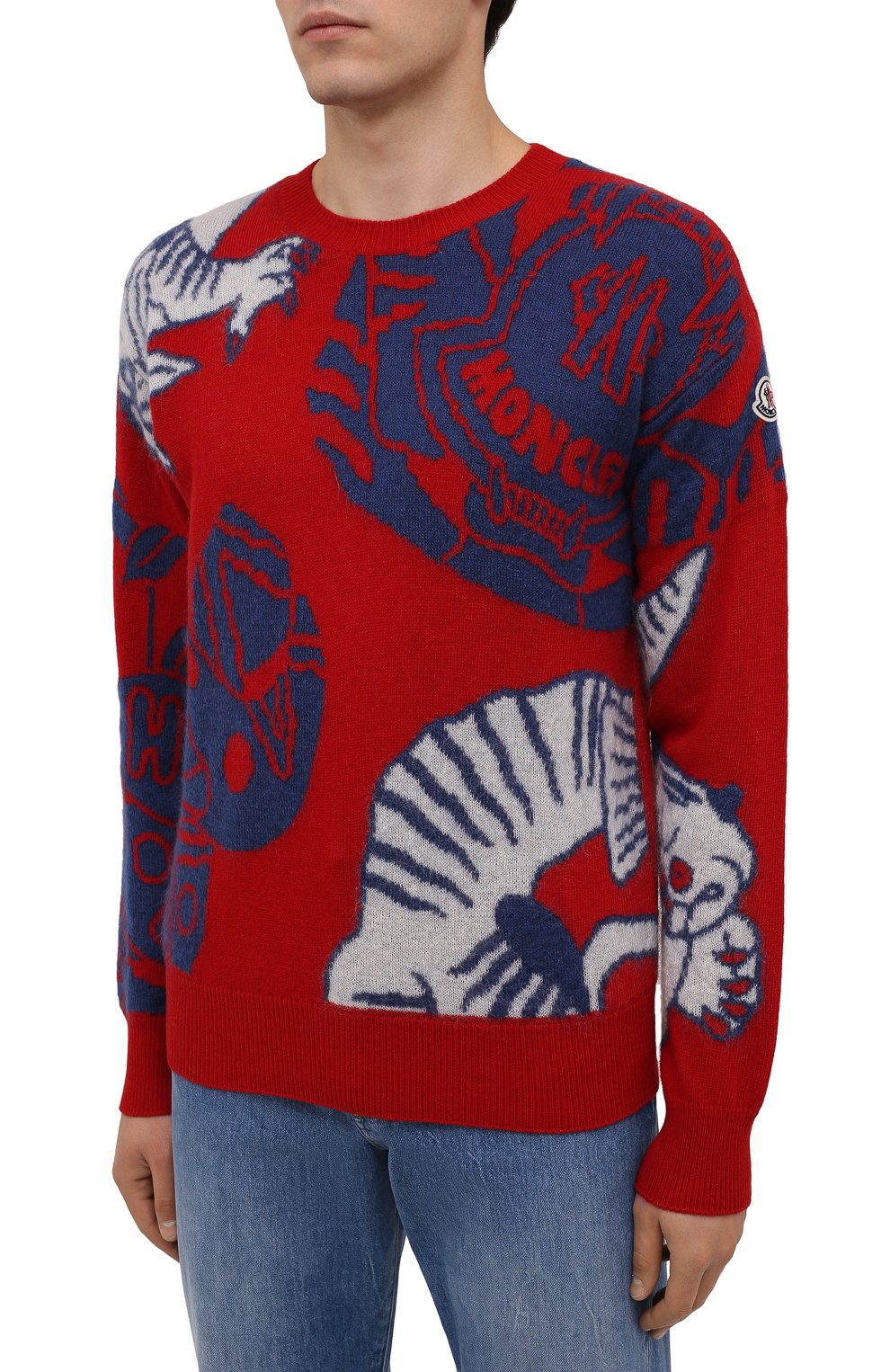 Шерстяной свитер MONCLER, арт. G2-091-9C000-22-M1257, фото 3