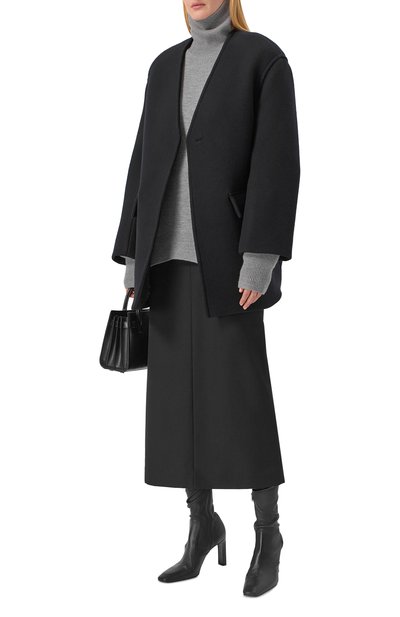 Кожаные ботфорты TOTEME, арт. 254-WAS0262-LE0089, фото 3