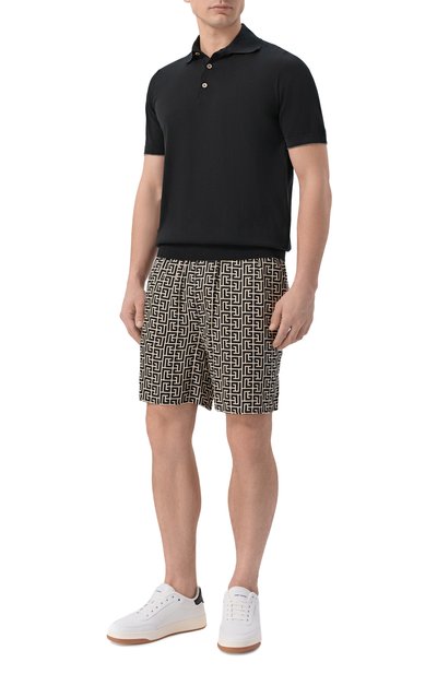 Мужские шорты из вискозы BALMAIN, арт. GH1PA172/VI36