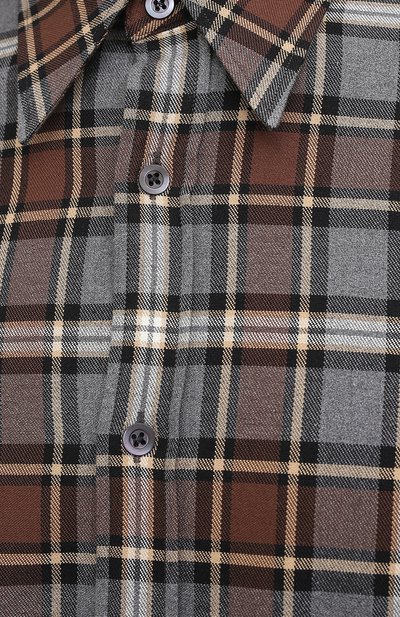 Хлопковая рубашка DRIES VAN NOTEN, арт. 202-20702-1166, фото 5