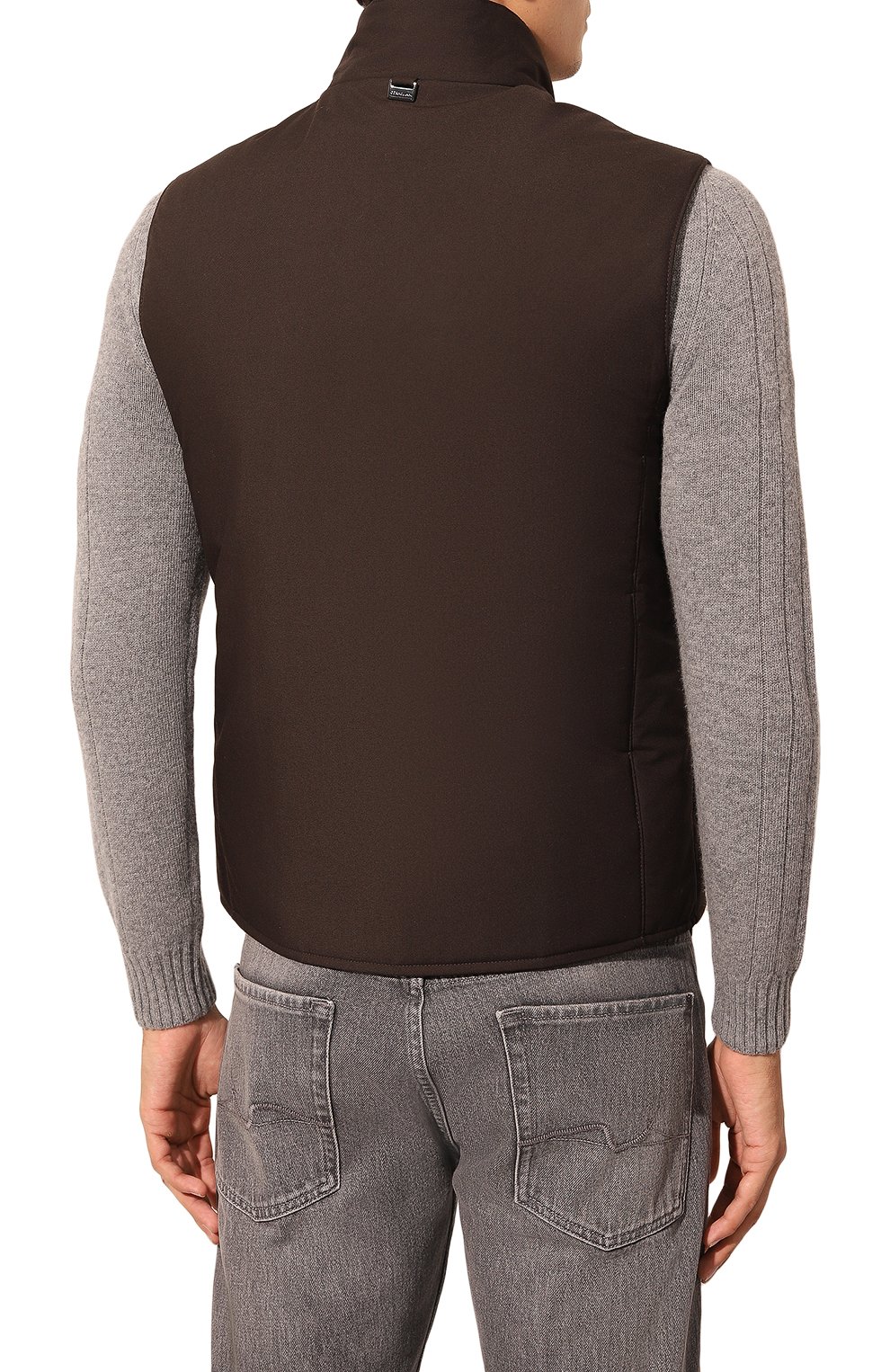 Жилет CORNELIANI коричневого цвета по цене 67000 руб., арт. 94C5G5-9420155, фото 4 Жилет CORNELIANI, арт. 94C5G5-9420155, фото 4