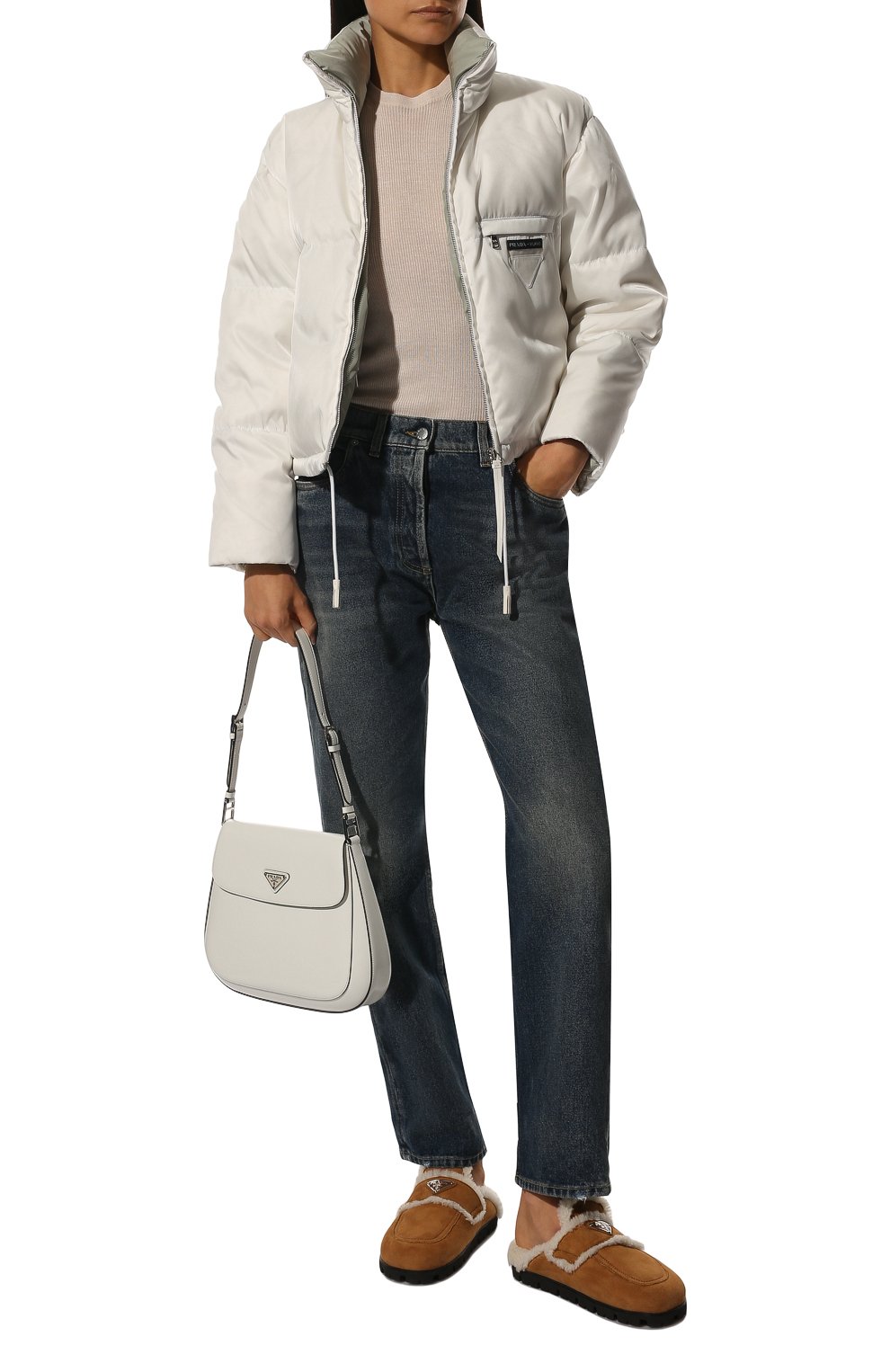 Меховые сабо PRADA, арт. 1S711M-1A6-F0046-020, фото 2