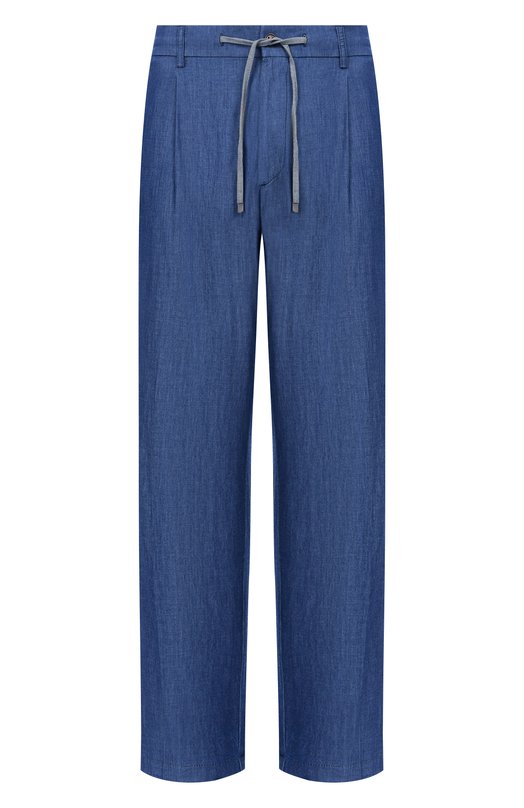 Хлопковые брюки Berwich SPIAGGIA 1P-GD/AL1717X Синий SPIAGGIA 1P-GD/AL1717X