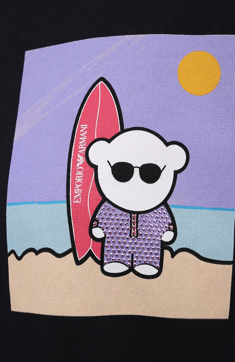 Хлопковый свитшот EMPORIO ARMANI, арт. 3K2M9B/2JPLZ, фото 5