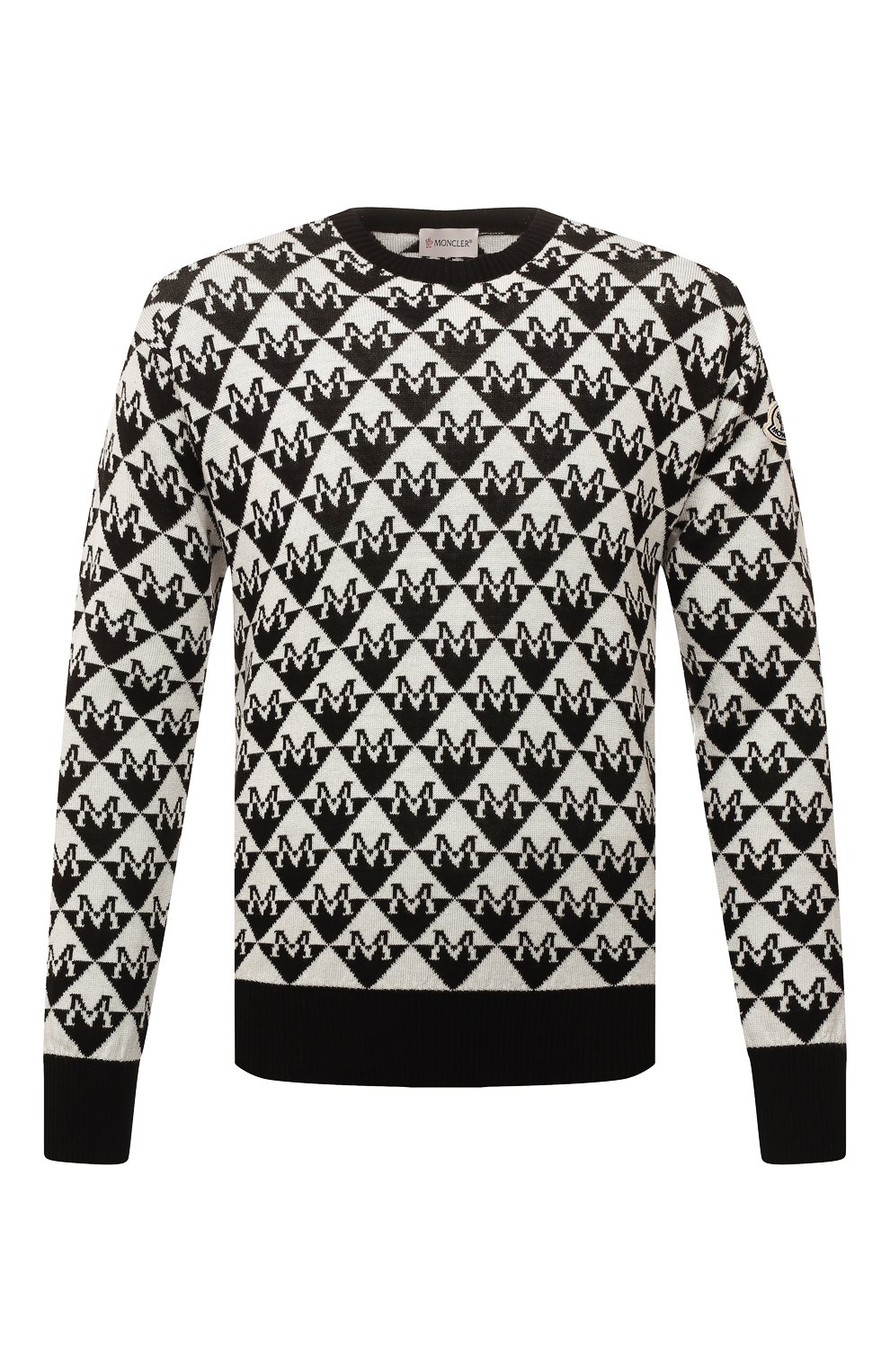 Джемпер из шерсти и хлопка MONCLER, арт. H1-091-9C000-08-M1485, фото 1