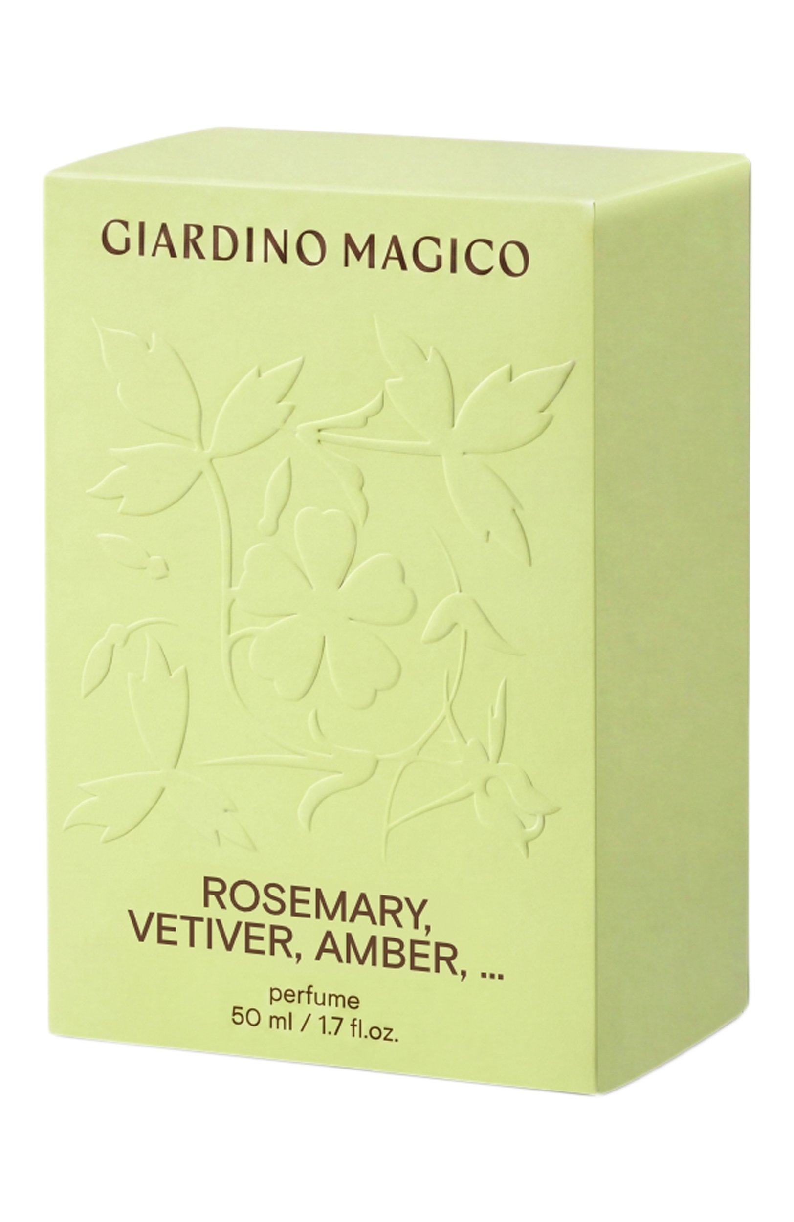 Концентрированные духи rosemary vetiver ambra (50ml) GIARDINO MAGICO, арт. 4660222283665, фото 2