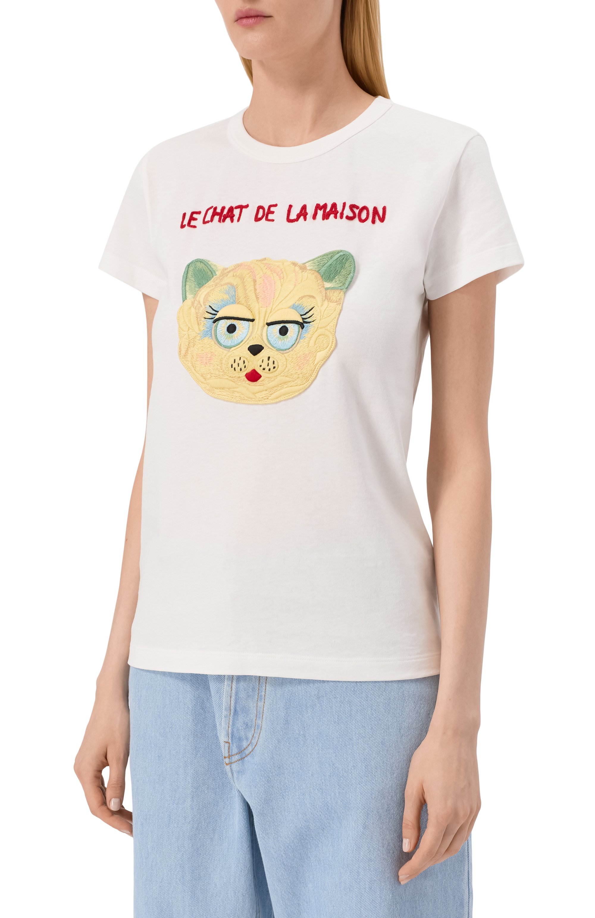 Хлопковая футболка VALENTINO, арт. 7B3MG25J/9LD, фото 3