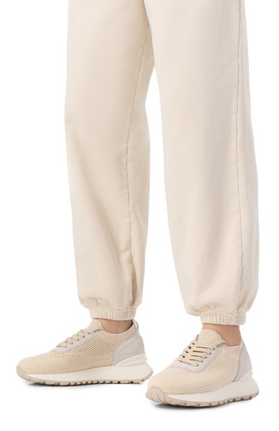 Текстильные кроссовки DOUCAL'S, арт. DD8765WHITPZ764S, фото 3