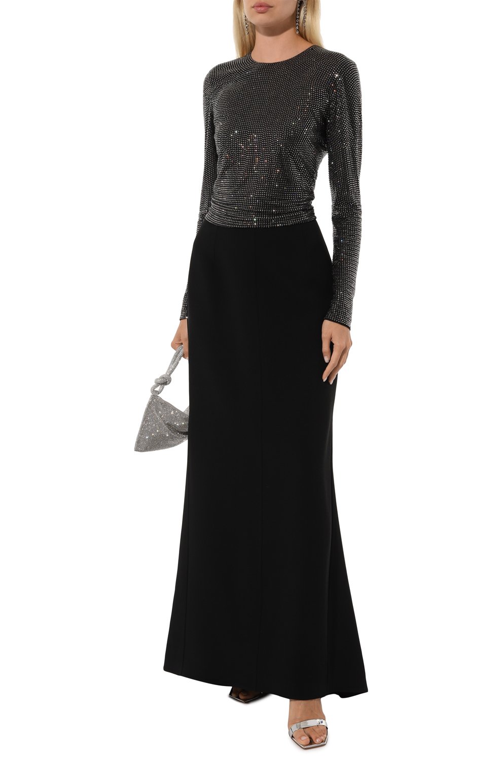 Топ с отделкой стразами GIUSEPPE DI MORABITO, арт. 03PFT0274FC 03212, фото 2