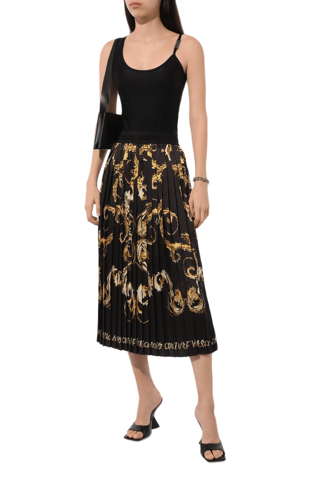 Плиссированная юбка VERSACE JEANS COUTURE, арт. 77HAE8P5/NS541, фото 2