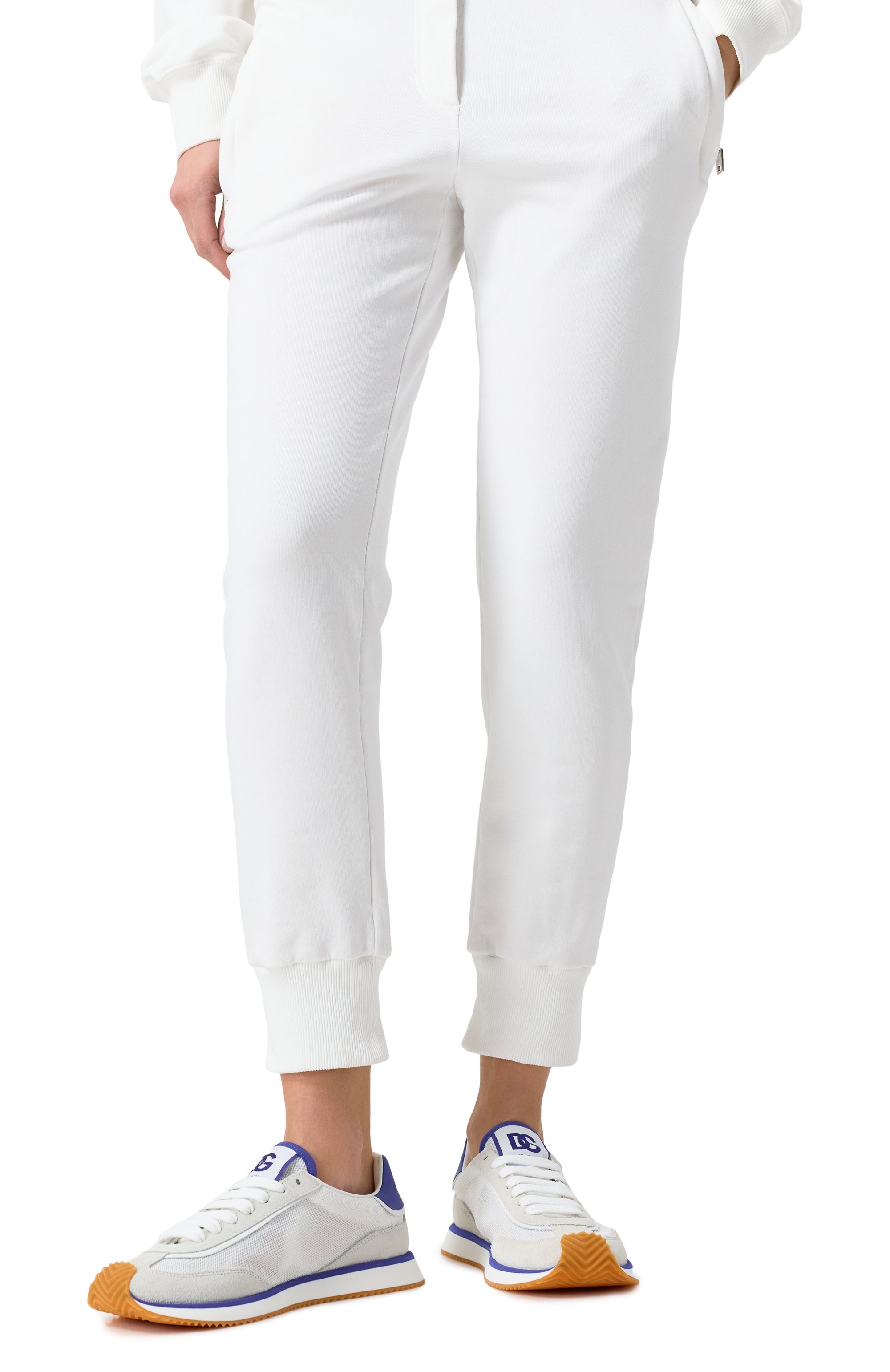 Комбинированные кроссовки dg cushion DOLCE & GABBANA, арт. CK2288/A5355, фото 3