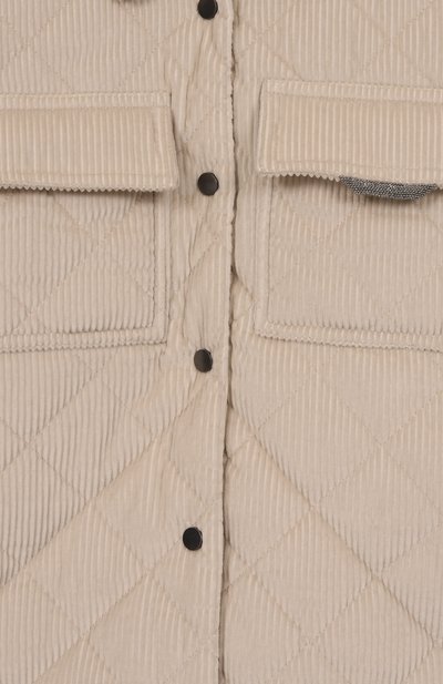 Вельветовая куртка-рубашка BRUNELLO CUCINELLI, арт. BB0230602C, фото 3