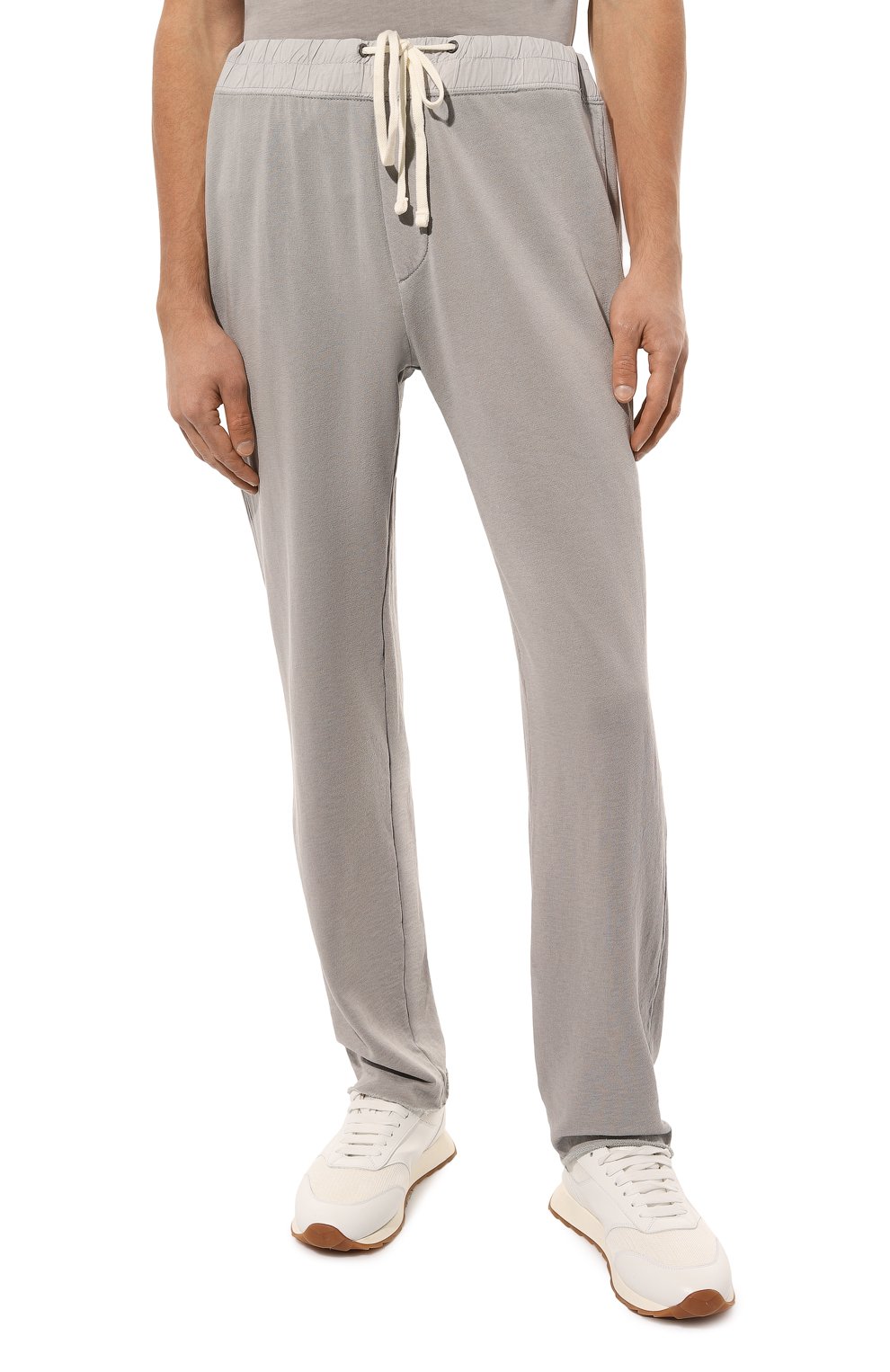 Хлопковые брюки JAMES PERSE, арт. MXA1352/FOG, фото 3