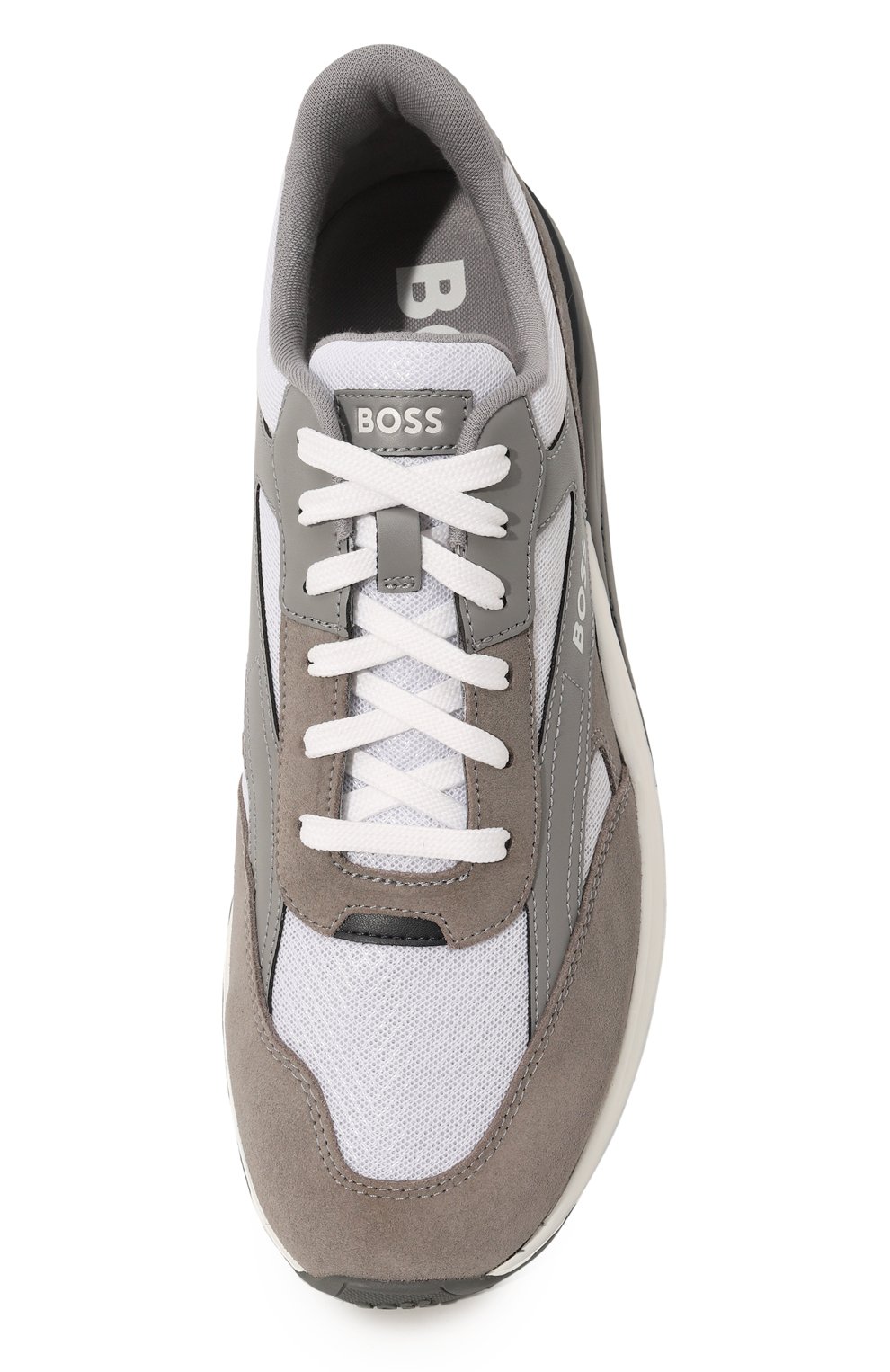 Комбинированные кроссовки BOSS, арт. 50499076, фото 6
