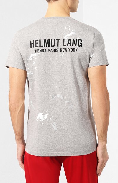 Хлопковая футболка HELMUT LANG, арт. J09DM526, фото 4