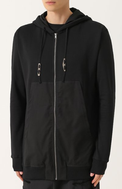 Удлиненная хлопковая толстовка на молнии с капюшоном DAMIR DOMA, арт. BF1M0072/J1511, фото 3