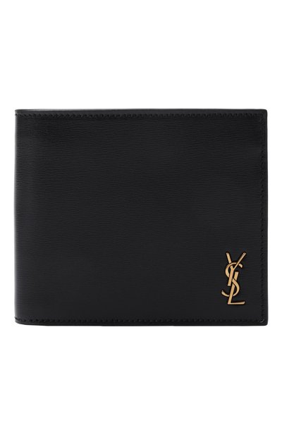 Мужской кожаное портмоне SAINT LAURENT, арт. 607727/02G0W
