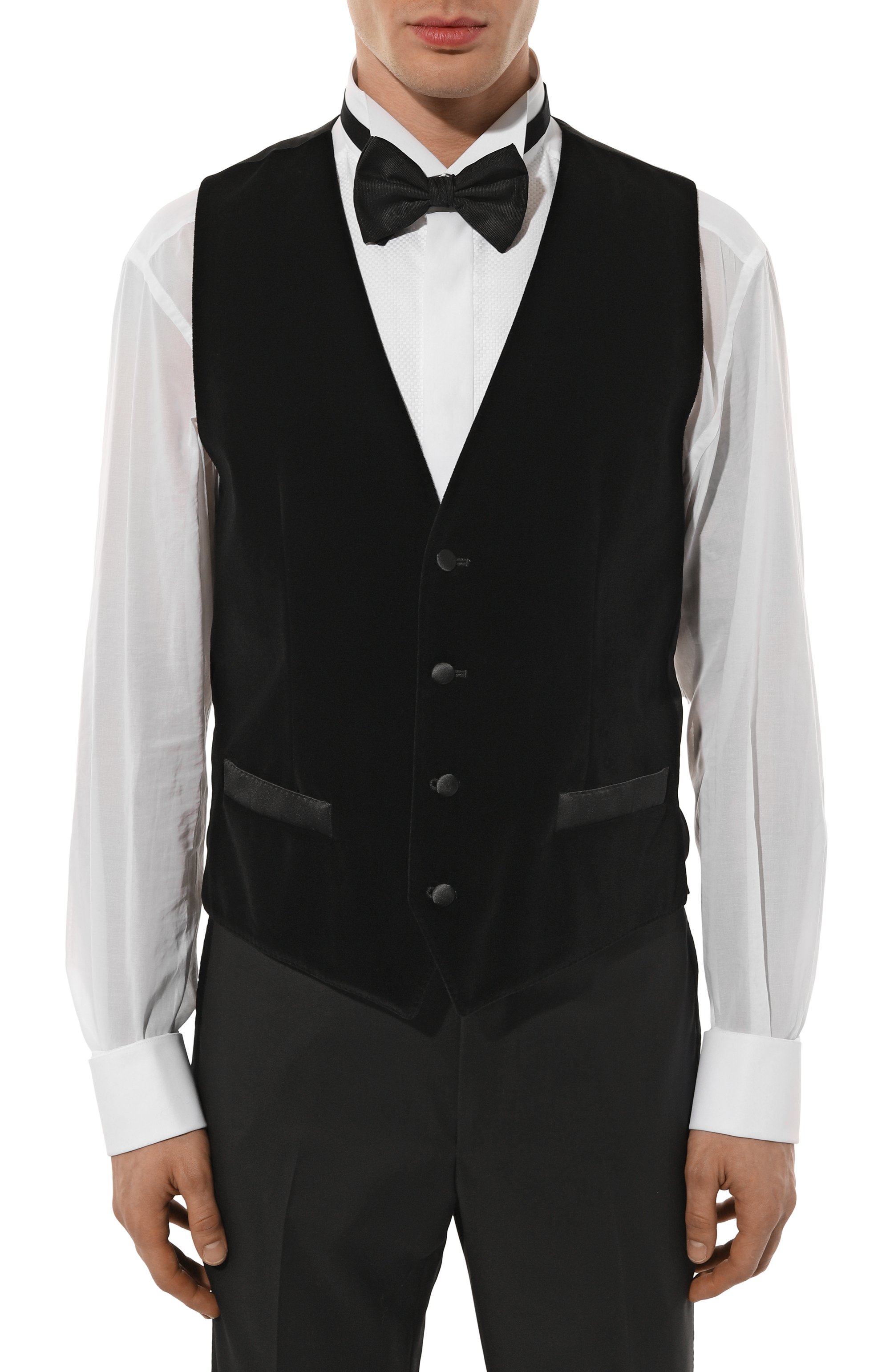 Бархатный жилет DOLCE & GABBANA, арт. G700PT/GI254, фото 3