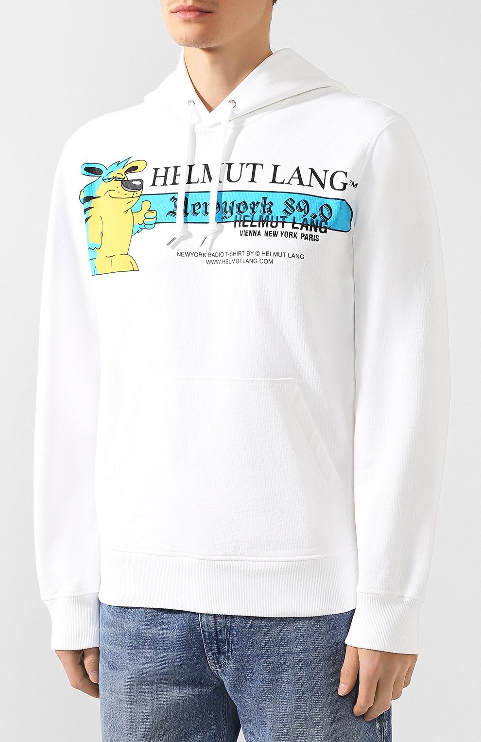 Хлопковое худи HELMUT LANG, арт. J07DM505, фото 3