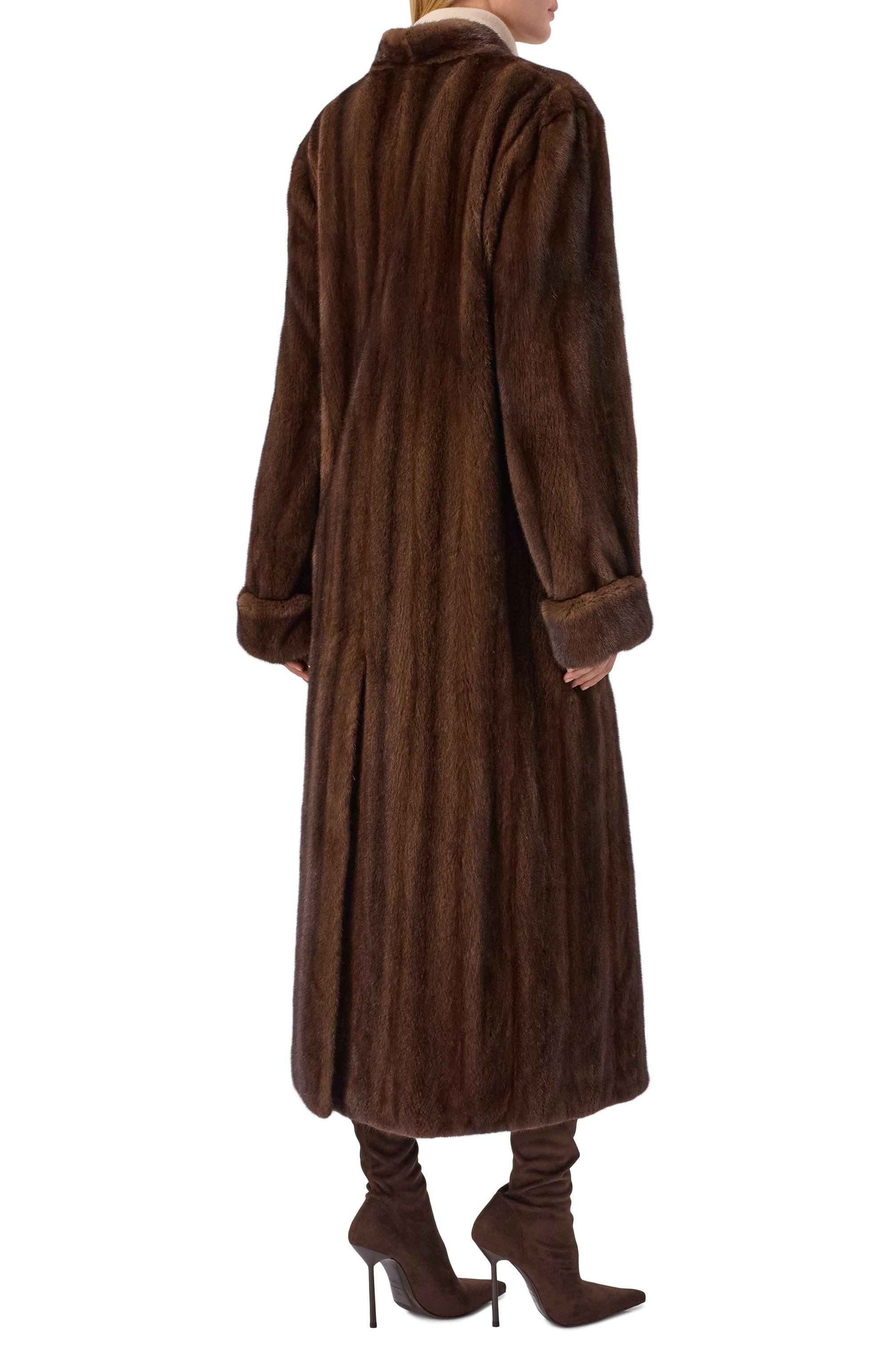 Шуба из норки GIULIA GURMAN, арт. 2303DB, фото 4