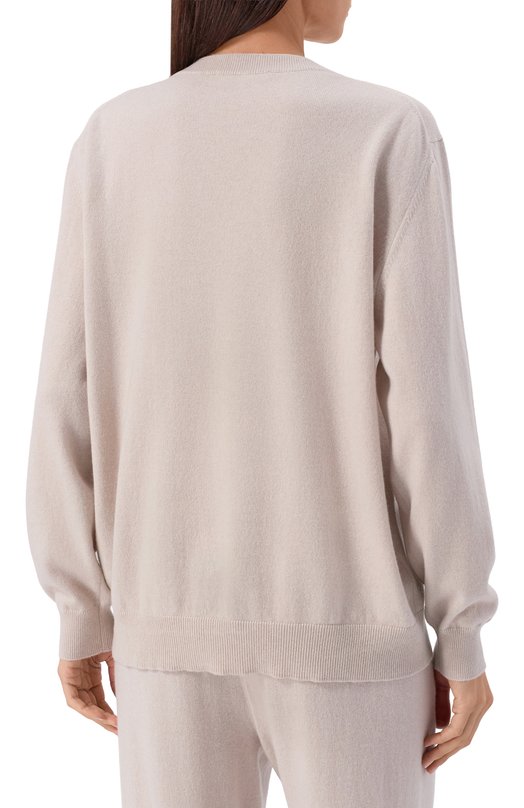 Кашемировый пуловер Frette 99600013 00F 00919 Бежевый  99600013 00F 00919 Фото 4