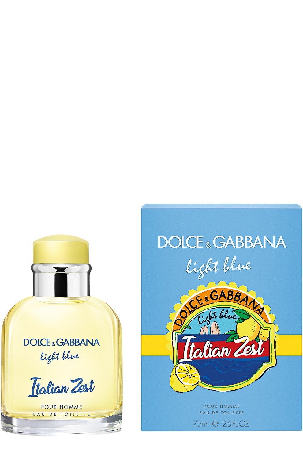 Туалетная вода light blue pour homme italian zest (75ml) DOLCE & GABBANA, арт. 3045750DG, фото 1