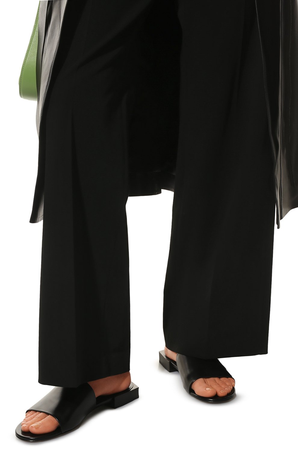 Кожаные шлепанцы  box f05 BALENCIAGA, арт. 653796/WA8FF, фото 3