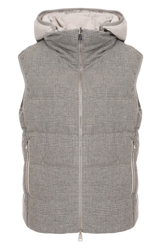 Двусторонний жилет Kiton D53628K0550G03 Серый D53628K0550G03