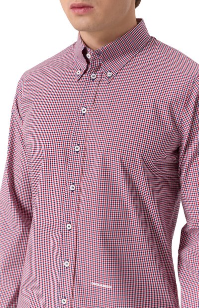 Хлопковая рубашка DSQUARED2 разноцветного цвета по цене 67300 руб., арт. S74DM0892/D35162, фото 5 Хлопковая рубашка DSQUARED2, арт. S74DM0892/D35162, фото 5