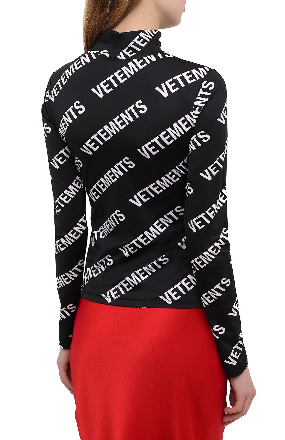Водолазка VETEMENTS, арт. WE51T0120B 1332/BLACK/WHITE, фото 4