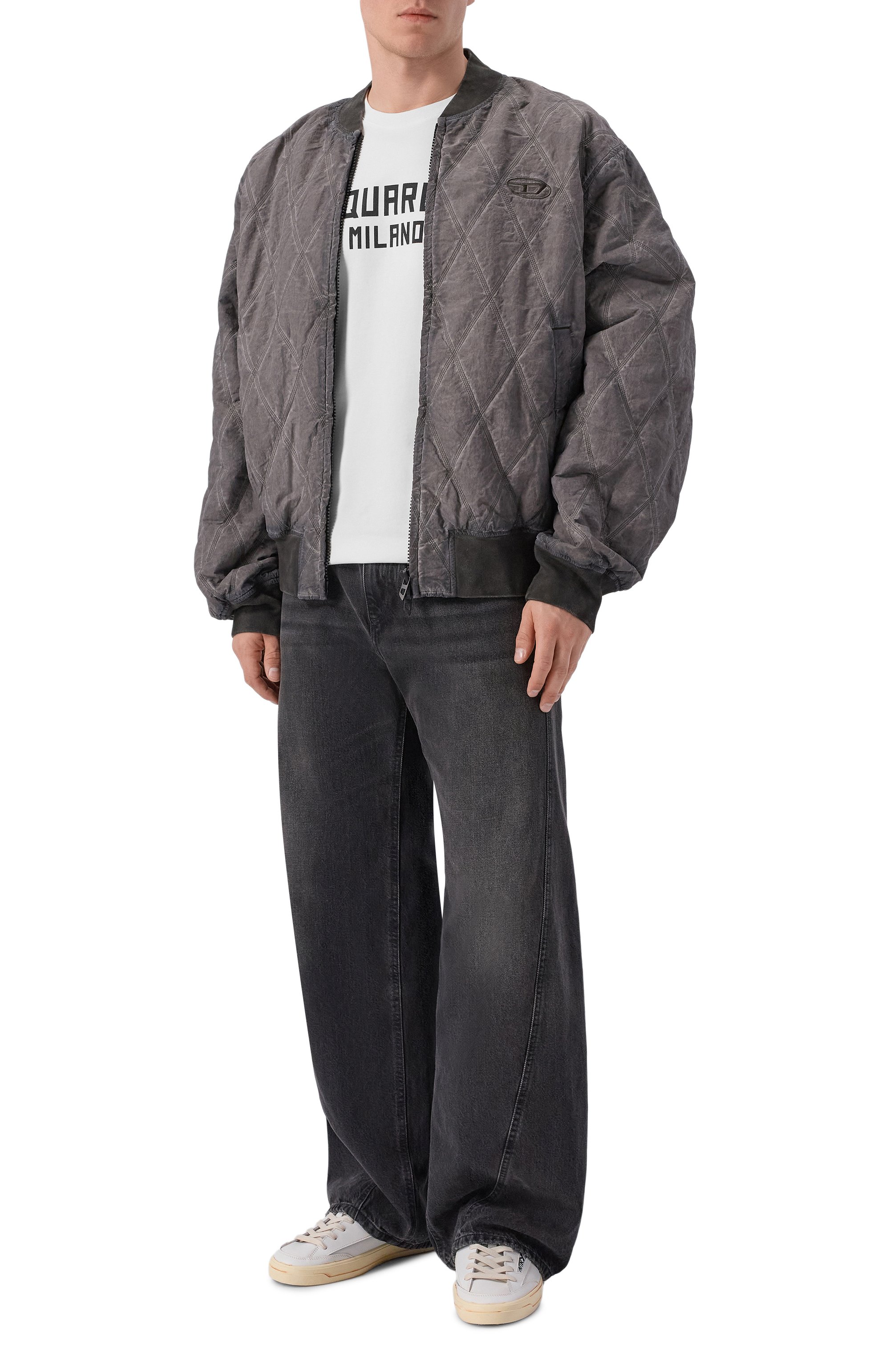 Хлопковая футболка DSQUARED2 белого цвета по цене 22950 руб., арт. S74GD1520/D20106, фото 2 Хлопковая футболка DSQUARED2, арт. S74GD1520/D20106, фото 2