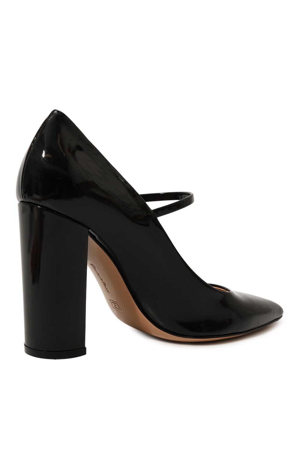 Кожаные туфли ribbon jane 100 GIANVITO ROSSI, арт. G22235.00RIC.VERNER0, фото 5