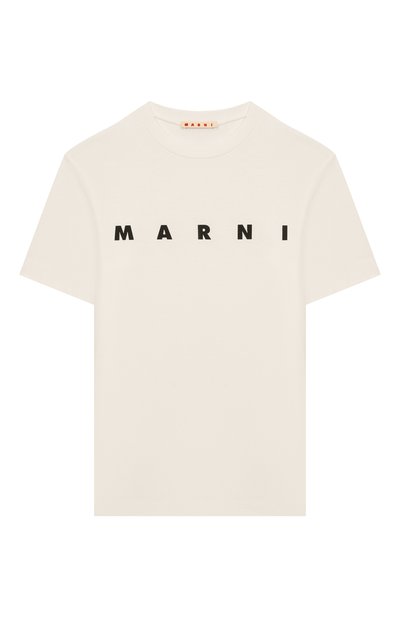 Хлопковая футболка MARNI, арт. M002MV/M00RF