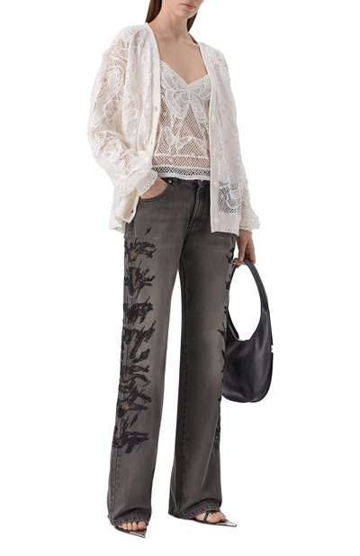 Женский хлопковый топ BLUMARINE, арт. 4M206A/F18754