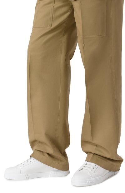 Кожаные кеды portofino DOLCE & GABBANA, арт. CS2332/A1065, фото 3