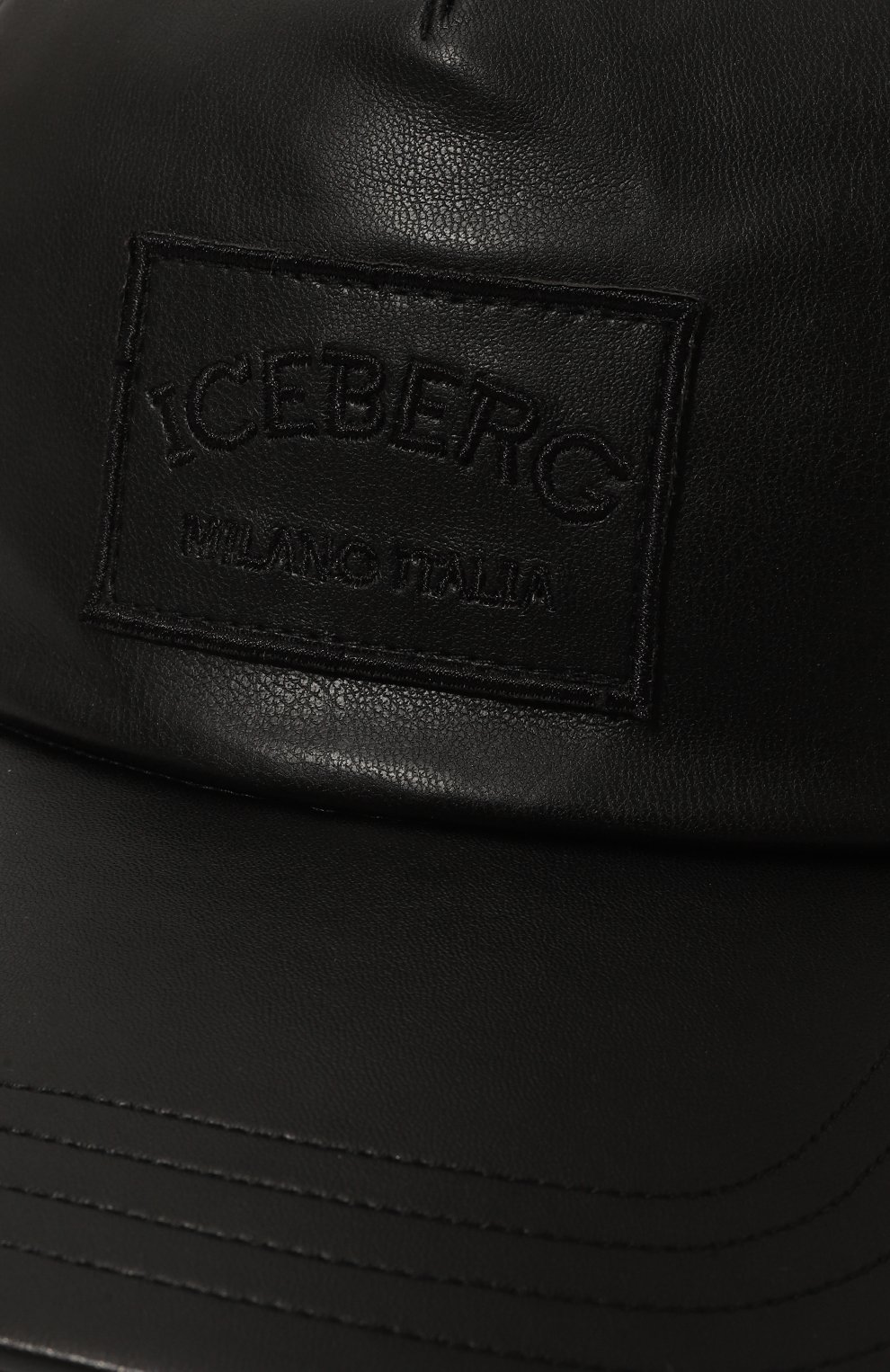 Бейсболка из экокожи ICEBERG, арт. 7102/6949, фото 4