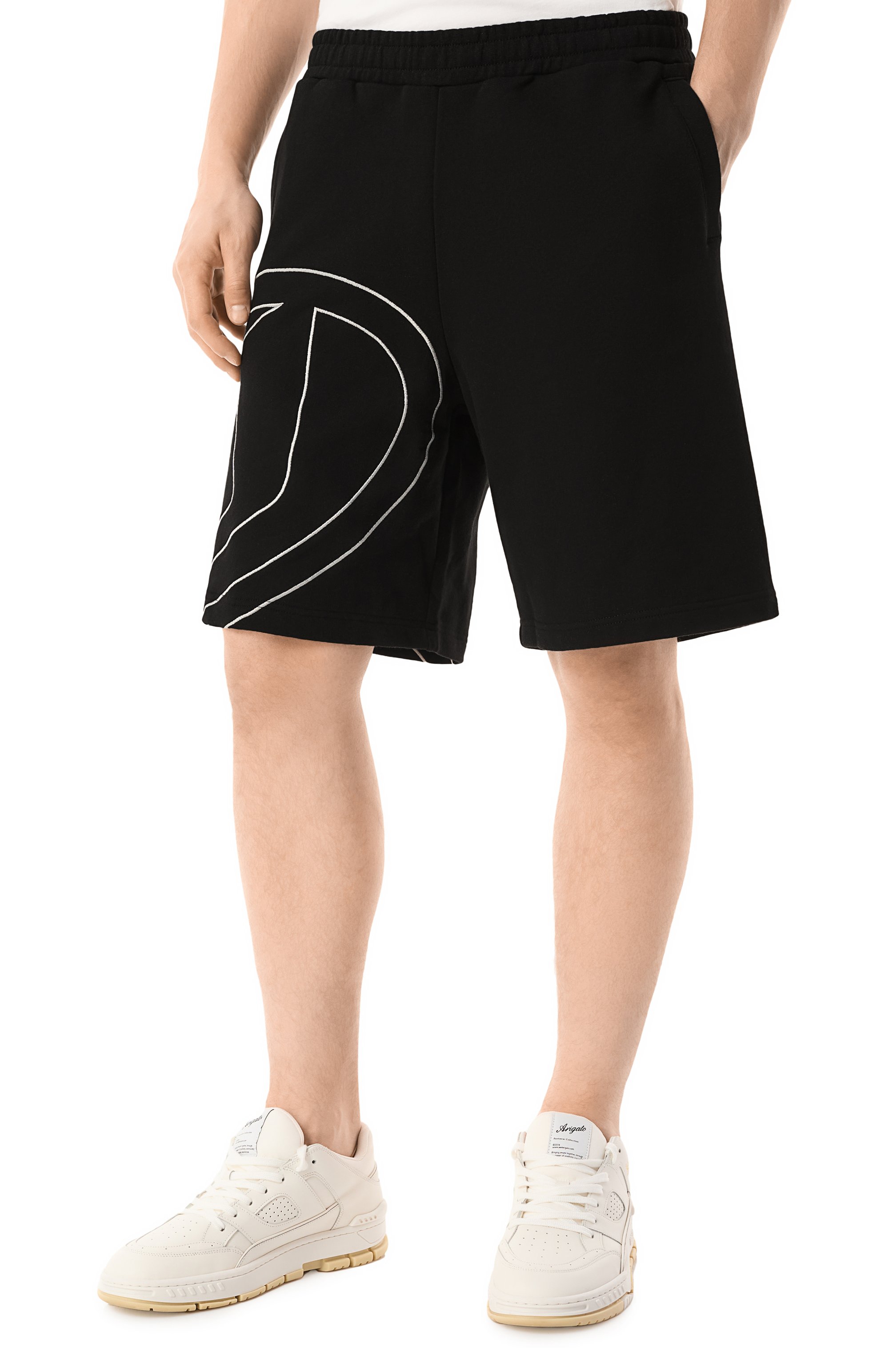 Хлопковые шорты DIESEL, арт. A09099/0GYCJ, фото 3