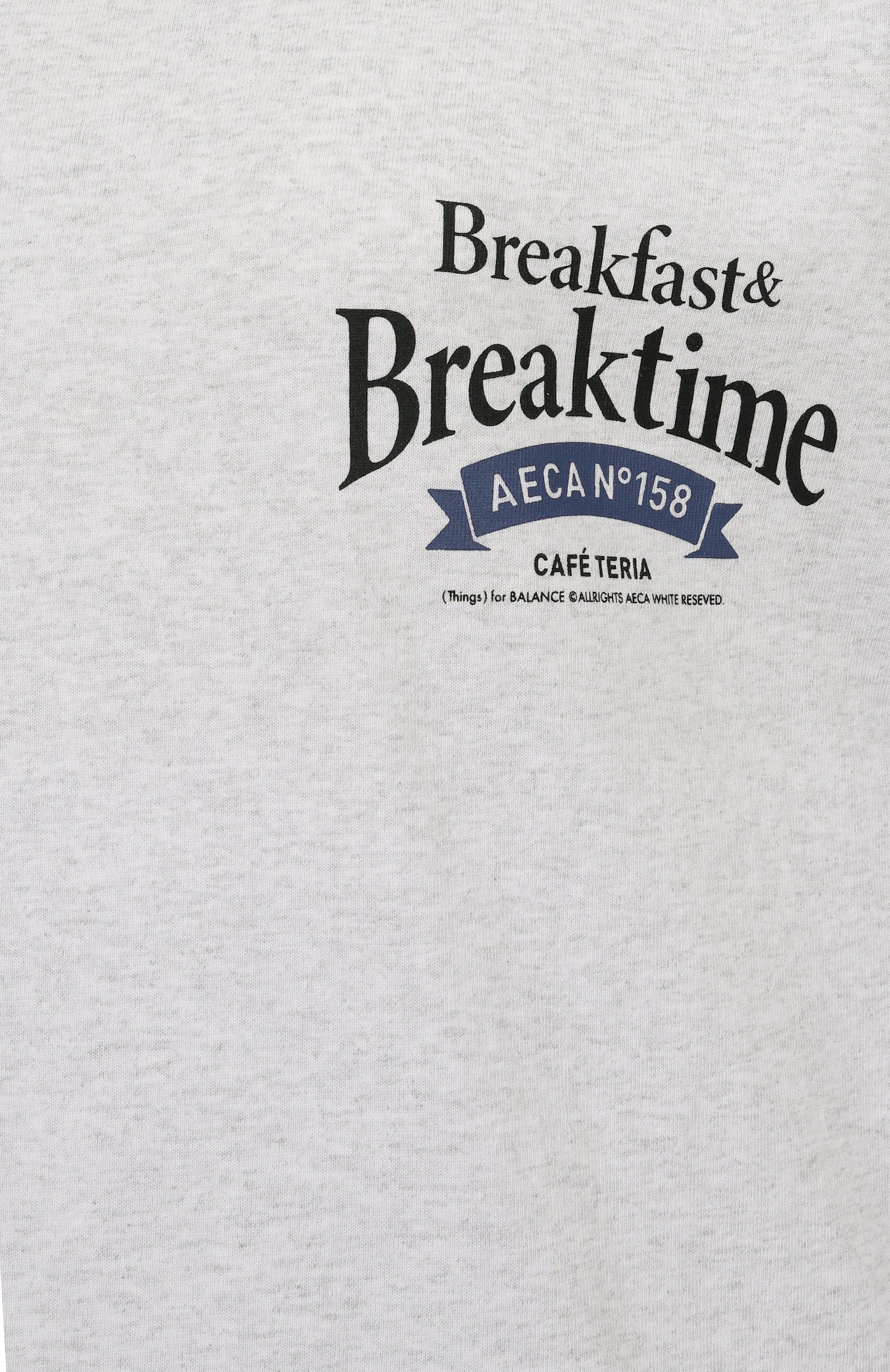 Хлопковый свитшот AECA WHITE, арт. AWCMSSBBTTLST001A2.LIGHT GREY (L), фото 6