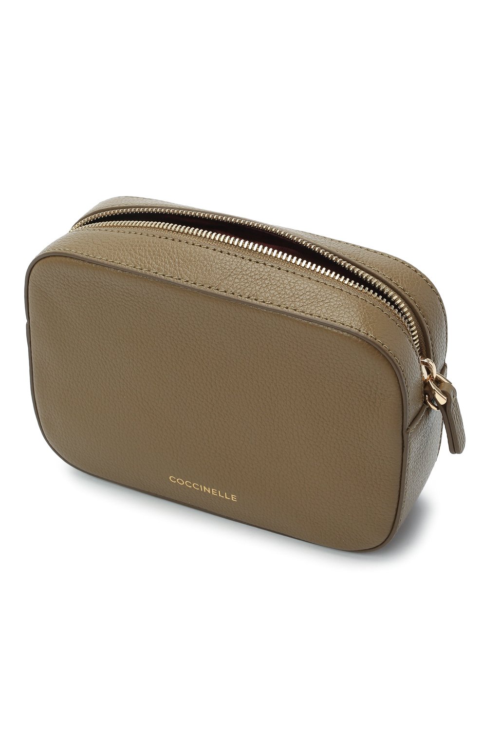 Сумка tebe COCCINELLE зеленого цвета по цене 19150 руб., арт. E5 HV3 55 I1 07, фото 4 Сумка tebe COCCINELLE, арт. E5 HV3 55 I1 07, фото 4